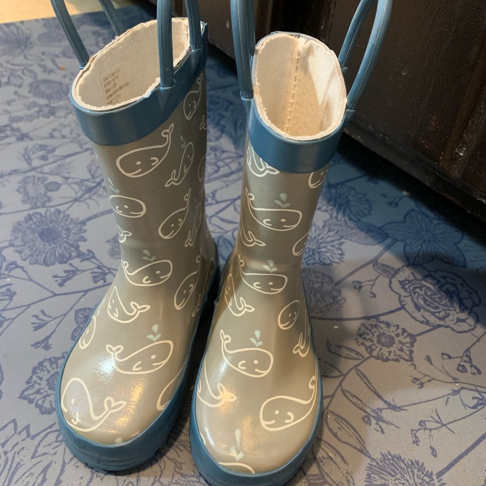 Toddlers rain boots goulashes